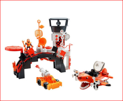 Imaginext SKY RACERS Set - Air Tower + Chomping Tiger Plane TANK