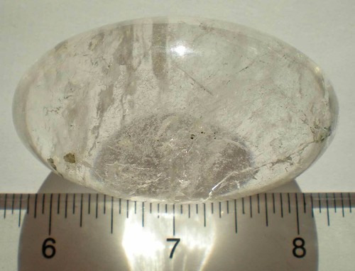 Himalaya klarer Quarz geschnitztes Ei sc558e - Bild 4 von 5