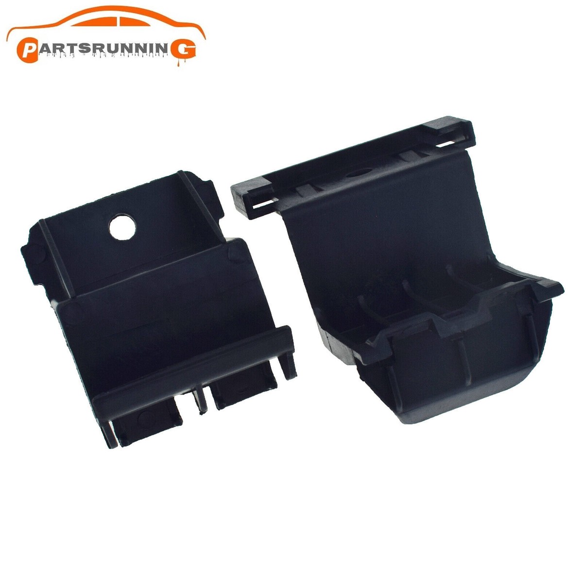 2x Front Driver & Passenger Side Bumper Bracket For 2010-2013