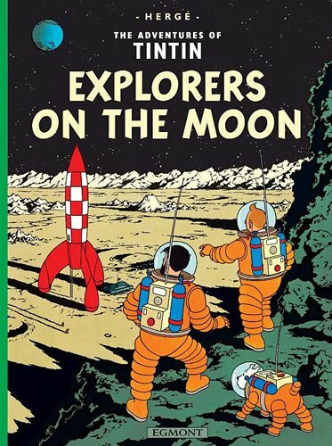 Explorers on the Moon-Hergé