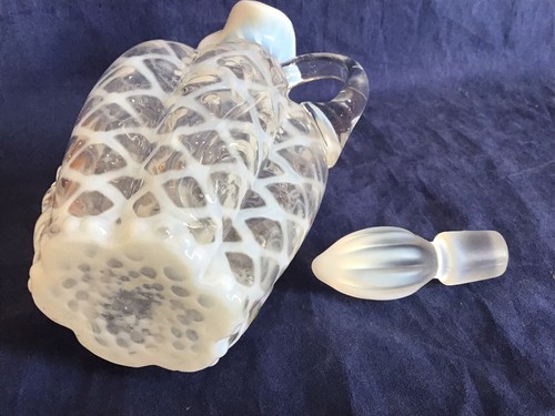 Vintage Fenton art glass french opalescent panel spring cruet - Picture 4 of 4