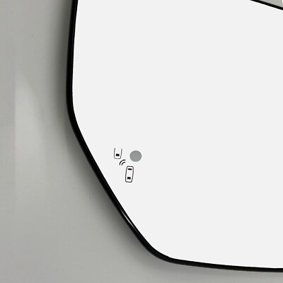 Driver Side Mirror Glass Assembly For 2010-2014 Ford E-Series - Non-Heated Blind Spot Lens Replacement