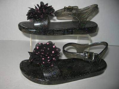 girls plastic sandals