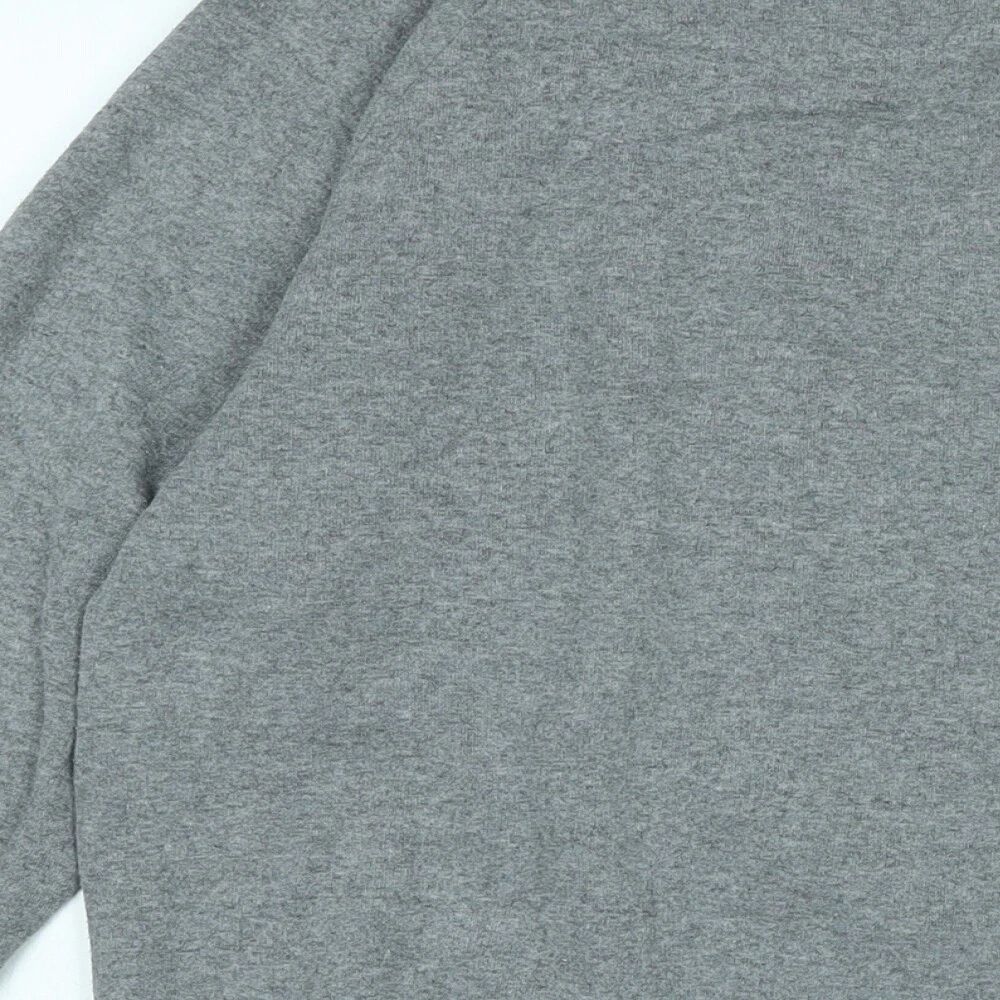 VETEMENTS Abbigliamento Autentico Ragazzo Grigio Poliestere Pullover Felpa Taglia S Logo