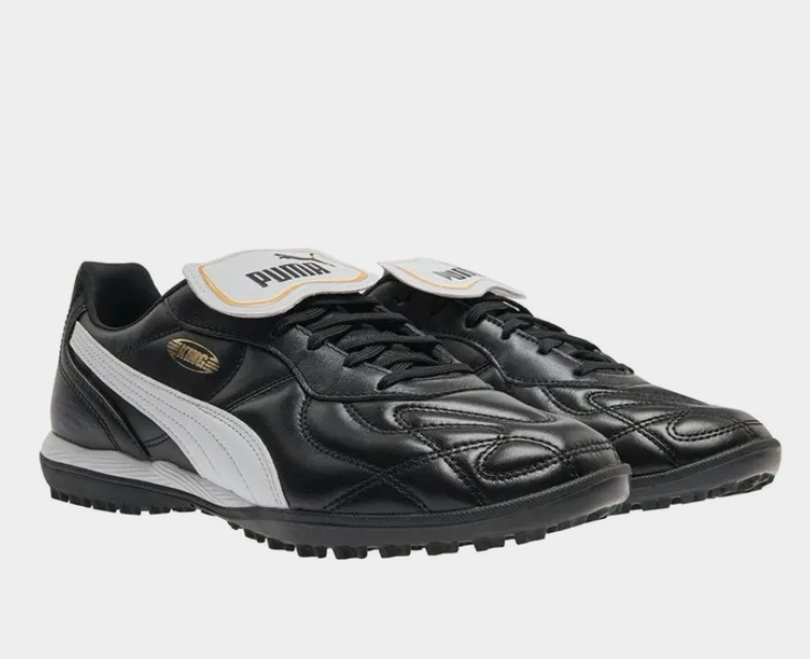 Puma King Mens Astro Turf Trainers Puma TF Leather Football