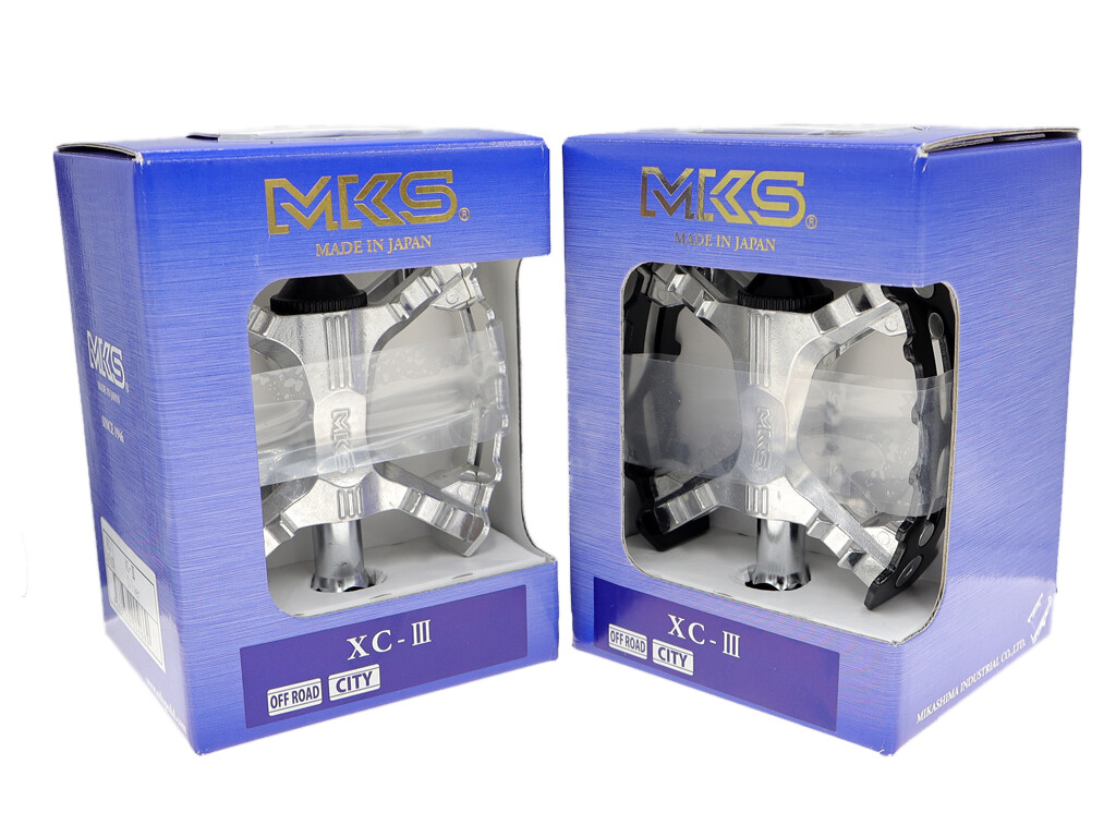 MKS Old school BMX XC3 XC III (XC II) Bear Trap Bike Pedal 9/16" or 1/2