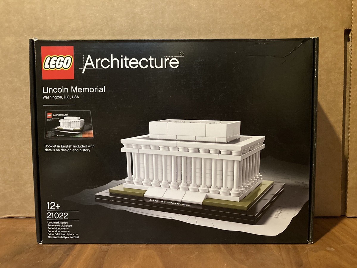 LEGO Architecture LINCOLN MEMORIAL 21022 New Sealed