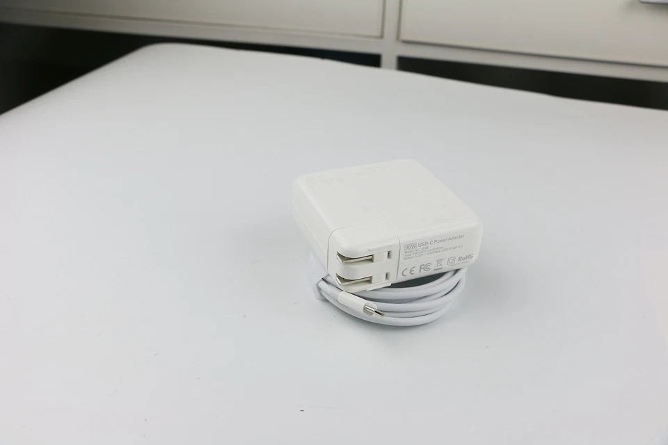 Adaptador de corriente 96W tipo C para MacBook Pro 14" 16" A2141 A2166 con cable de 6,56 pies Foto 2 de 4