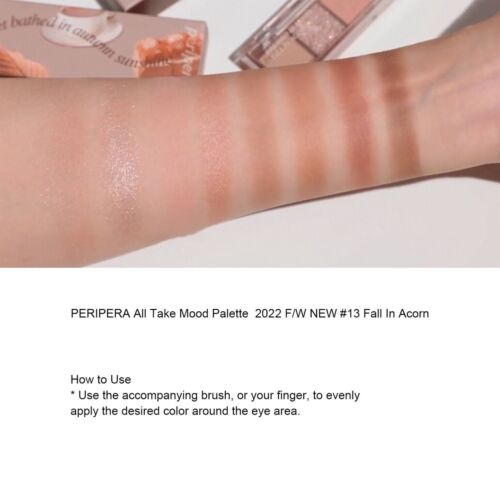 New Peripera All Take Mood Palette # 13 Fall in acorn - Picture 3 of 8