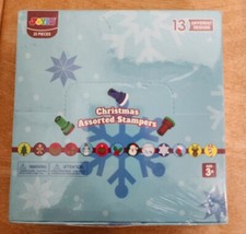 25 Piece with 13 different designs Christmas Assorted Stampers