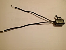 ON-OFF TOGGLE SWITCH SPST 3A 125VAC 250VAC GC ELECTRONICS 35-854