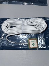 DV S/C GPS antenna/patch/unit With 10.1metre White RG-174 Cable, No Connector