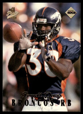 1998 Collector's Edge First Place 50-Point Terrell Davis Denver Broncos #59