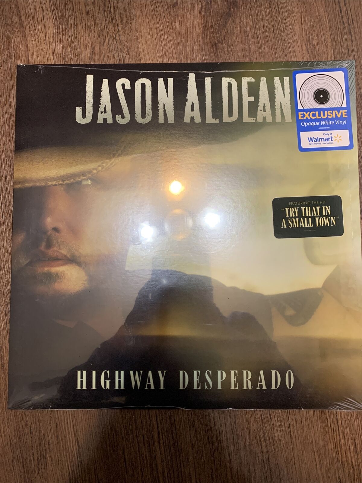 Jason Aldean - Highway Desperado - Walmart Exclusive Opaque White Vinyl -  Country LP 