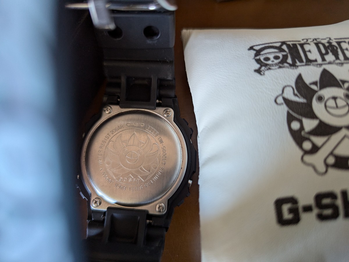 CASIO G-SHOCK One Piece DW-5600VT Black Collaboration