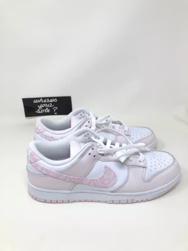 Nike Dunk Essential Low Paisley Pack Pink women size 10.5 men 9 DS New FD1449100