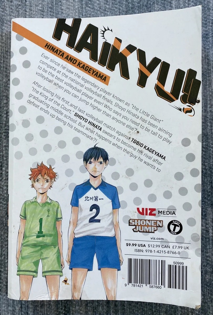 Haikyu!! Vol 1 Haruichi Furudate Manga English | eBay