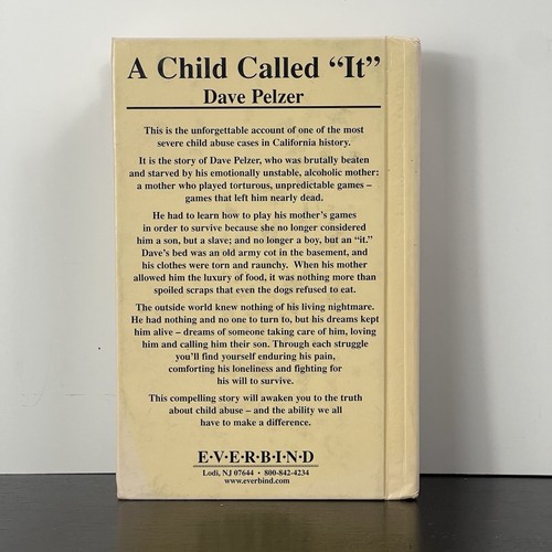 A Child Called It by Dave Pelzer 1995 Hardcover (Everbind-Books) - Imagen 3 de 9