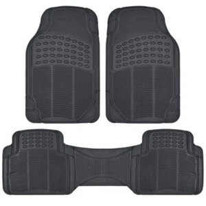 Car Floor Mats Full Set 3pc All Weather Rubber Liners Black Fits Nissan Models