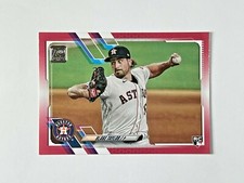 2021 Topps Series 1 Blake Taylor #228 Rookie Mother's Day Pink SP /50 Astros