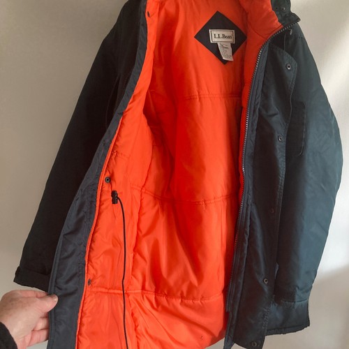 L.L. BEAN HEAVY PARKA JACKE HERREN GRÖSSE TALL LARGE MANTEL ISOLIERT KAPUZE - Bild 4 von 23