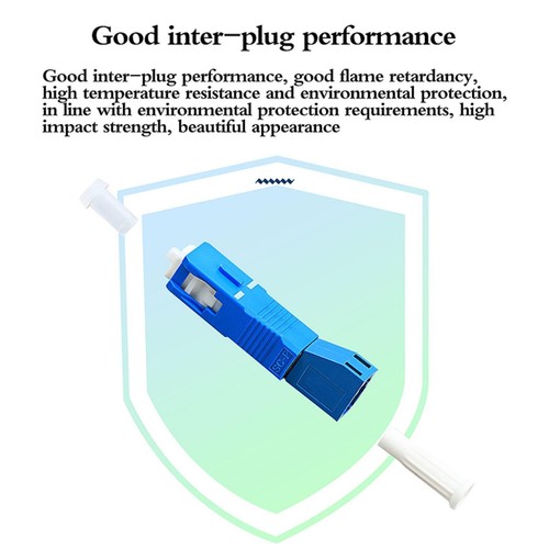 Single Mode SC Male to LC Female Fiber Adapter Connector for Optical Power Meter - Picture 9 of 12