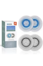 Brushmo Compatible Replacement Facial Cleansing Brush Heads 3 Pack (Missing 1)