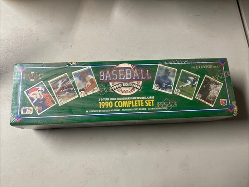 MIB 1990 UPPER DECK BASEBALL 1990 EDITION COMPLETE BOX SET Sealed Slight Damage