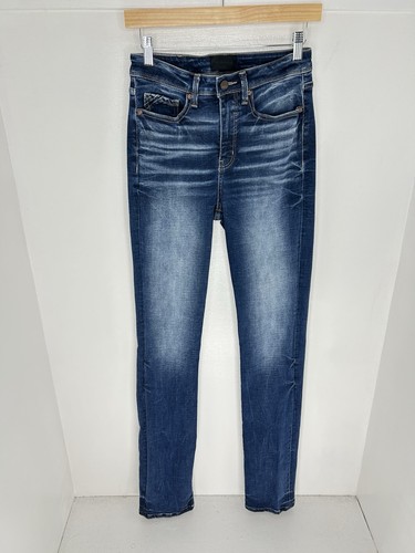 BUCKLE BLACK Fit No. 35 Straight Leg Hi-Rise Jeans Womens 27x36 Stretch Office - Picture 2 of 15
