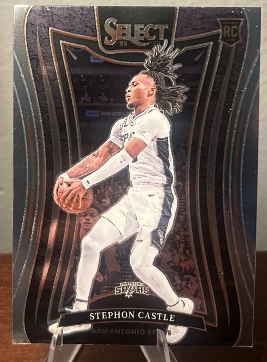 2024-25 Panini Select - Mezzanine Stephon Castle #388 Silver (RC) Spurs 🔥