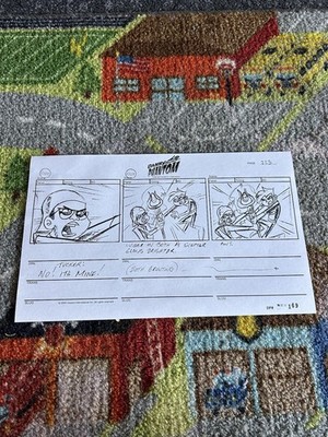 Danny Phantom 2004 Storyboard Original Copy Nickelodeon Page 223