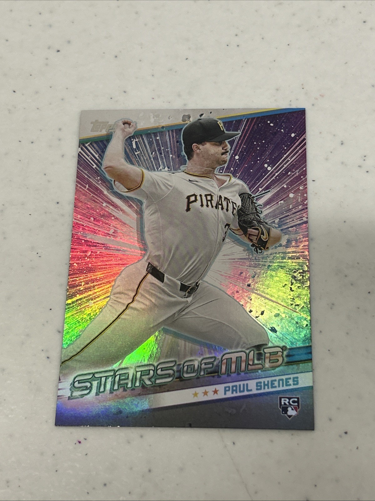 2024 Topps Update Paul Skenes Stars of MLB Chrome #CSMLB-64 Pittsburgh Pirates