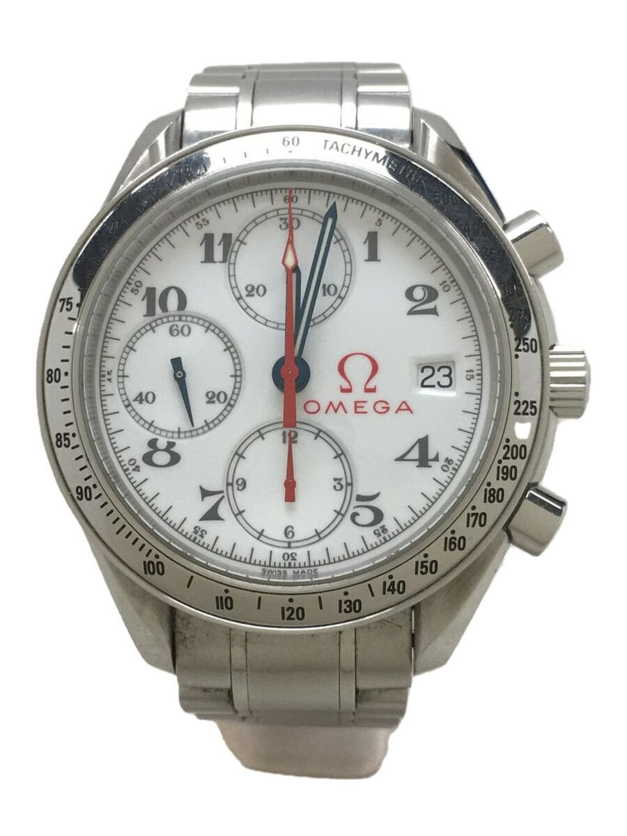 OMEGA Automatic watch analog white silver 3515.20 20230702 day difference 1 O