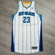 ANTHONY DAVIS New Orleans Hornets Pro Cut Jersey 2XL +4 adidas Rev30 Authentic