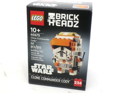 LEGO BRICKHEADZ Star Wars Clone Commander Cody (40675) New/Sealed/Retired