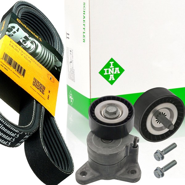 Conti 6PK2563 Keilrippenriemen-Satz + Spanner FüR Mitsubishi Peugeot CitroËN-image