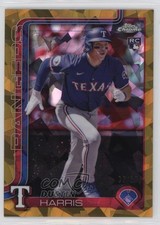 2025 Topps Chrome Sapphire Edition Gold 32/50 Dustin Harris #131 13ql