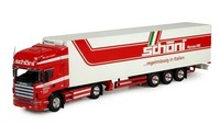 Tekno, Scania 124 Topline 4X2 Mit 3-Achs-KüHlauflieger Schoni, 1/50, TEK73906