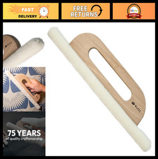 Woven Wallpaper Smoothing Tool - 13" for Delicate Wallcoverings, Easy Use