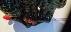 VTG HEAR SEE SPEAK NO EVIL OWL CANDLE FOREST GREEN HALLOWEEN WHO HAUNT SPOOKY P — photo 9