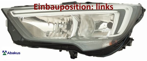 Abakus 442-1193LMLDEM2 Hauptscheinwerfer Links Scheinwerfer FüR Opel-image