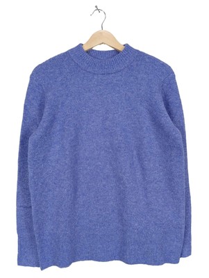 MOHITO Grobstrickpullover Damen Pullover Gr. DE 34 blau Casual-Look