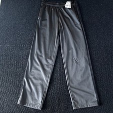 NWT Adidas Men Essentials 3-Stripes Tricot Track Pants Carbon Grey H48431 Size M