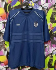 Vintage England Soccer National Team 1999 Football Shirt Jersey Umbro Men's XXL