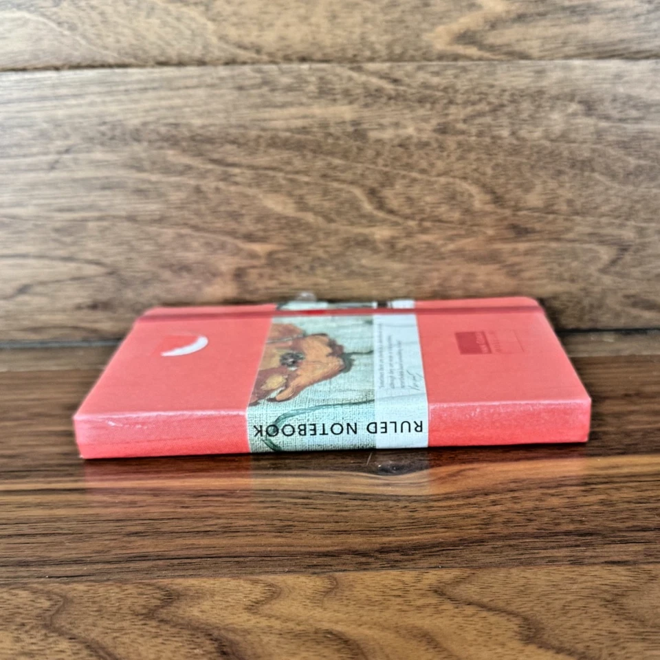 Moleskine Red Silk Shantung Ruled Notebook Van Gogh Museum BRAND NEW - Image 4 of 4