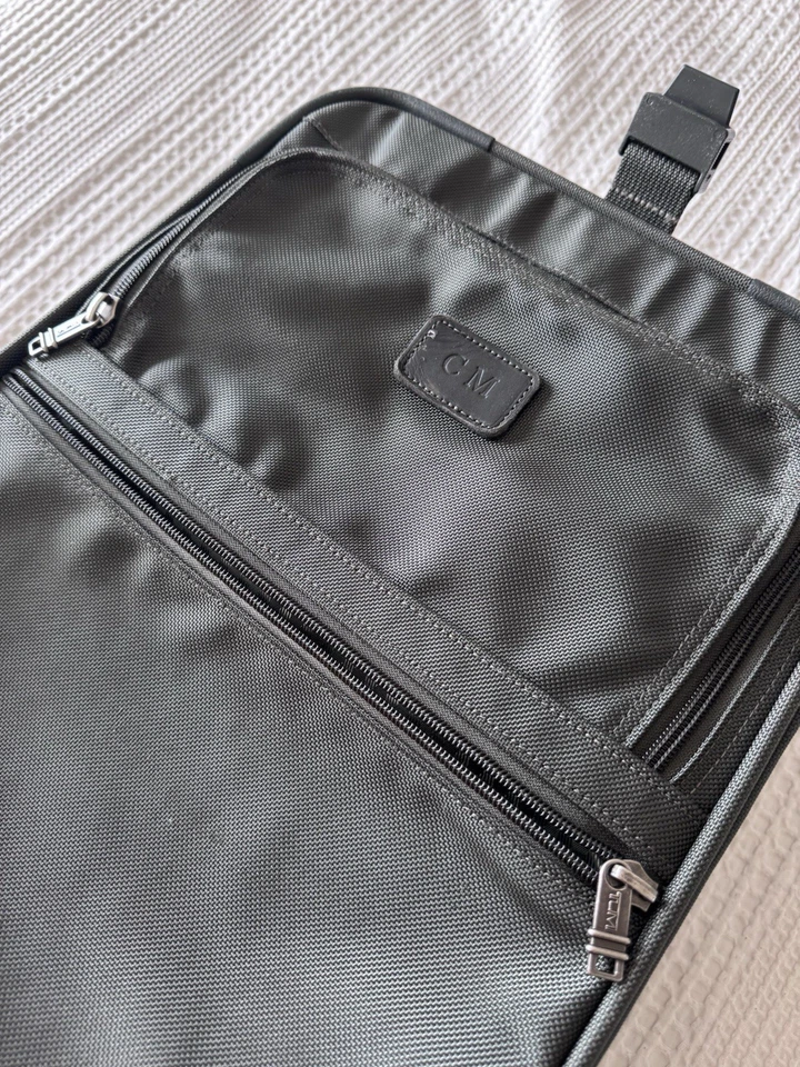 Tumi Classic Green Ballistic Nylon 20” Upright Wheeled Carry On Suitcase 2265M3 - Image 4 of 4