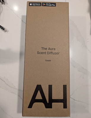 New AH The Aura Scent Diffuser - Cream Color Essential Oil Diffuser