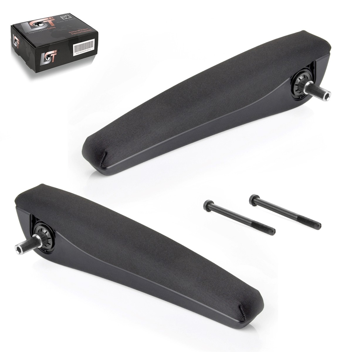 2X Armrest Fabric Left Right With Screw For Mercedes-Benz Sprinter B907 B910