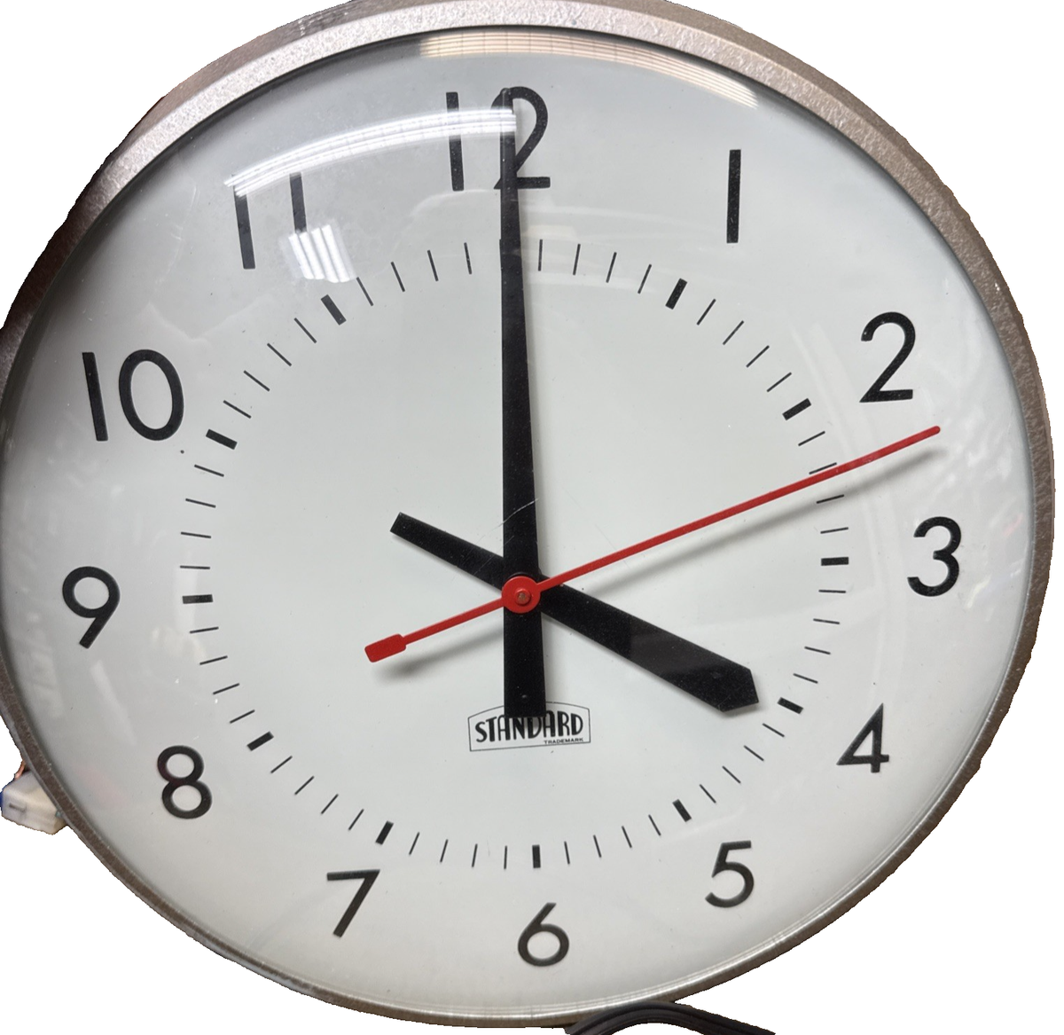 THE STANDARD ELECTRIC TIME Co. 掛け時計 Standard Electric Time Co Wall Clock Circa 1960's 12.5