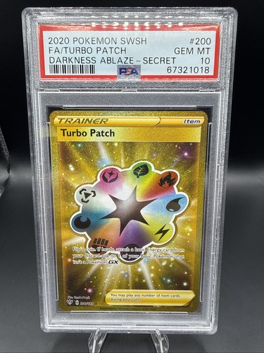 Turbo Patch graded PSA 10 for sale on eBay